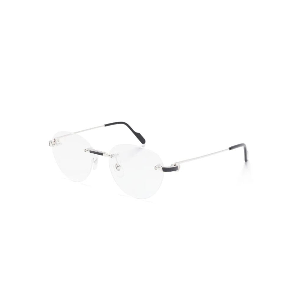 Cartier CT0517o-002 Eyeglasses Silver Metal
